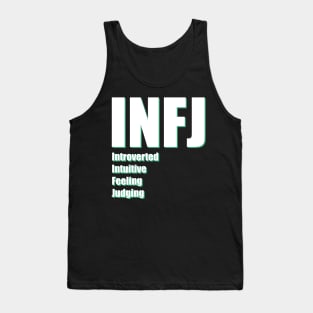 INFJ The Advocate MBTI types 5B Myers Briggs personality Tank Top